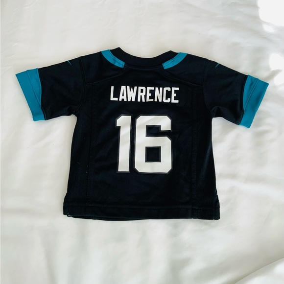 NFL Nike Jacksonville Jaguars Trevor Lawrence black short sleeve jersey 12M - Picture 2 of 3